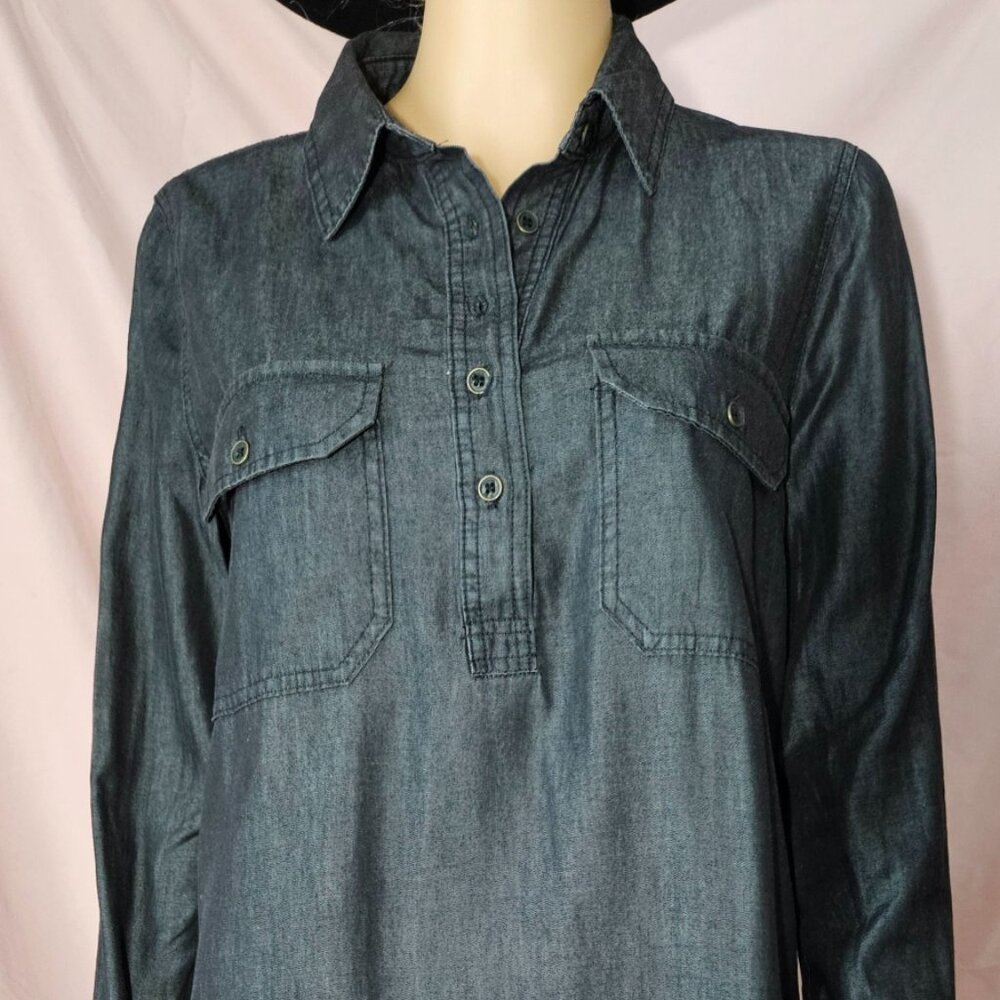 Forever 21 Black Shirt Dress